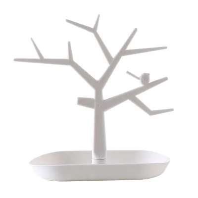 Simple Branch PP Desktop Jewelry Storage Display Rack, Pastoral Style