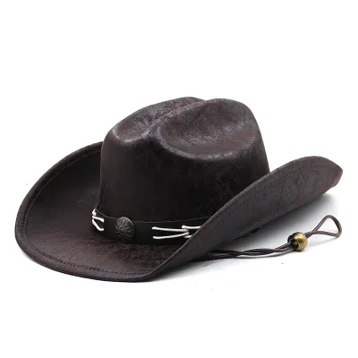 Men Women Fashion Casual Party Vintage British Style Straw Flat Top Fedora Hat