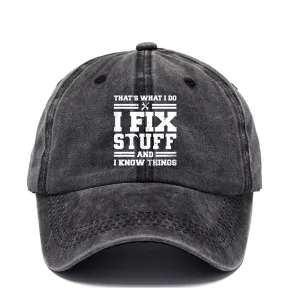 Men Fashion Casual Vintage Letter Baseball Cap