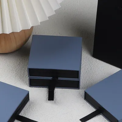 Fashion Simple Jewelry Packaging Box Paper Cardboard