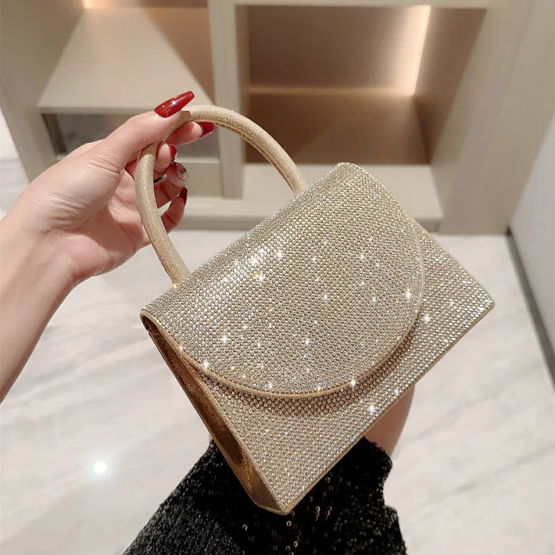 Fashion Rhinestone Evening Party Clutch Bag