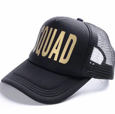 Women Summer Fashion Casual Solid Color Letter Peaked Dome Cap