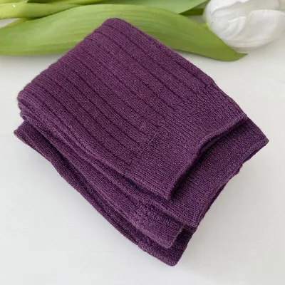 Kids Toddler Girls Spring Autumn Casual Solid Color Tight Basic Knitted Nine Leggings Pants