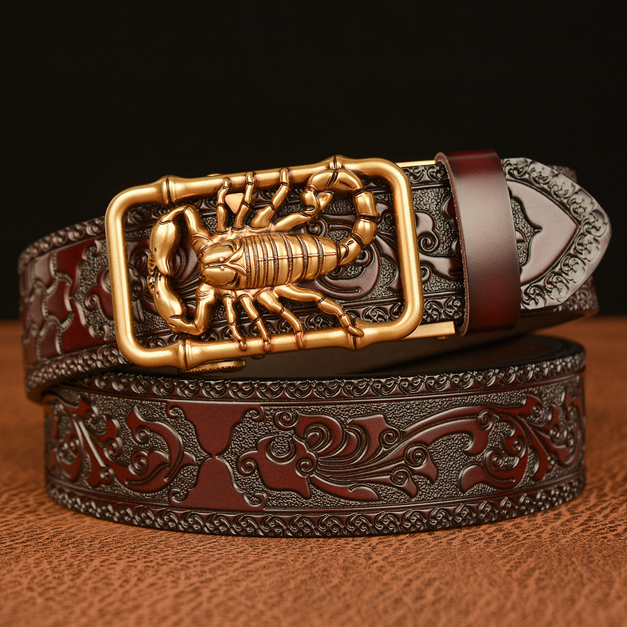 アクセサリー KENFORD EMBOSSED LEATHER BELT PAISLEY color_2.jpg?x-oss-process=