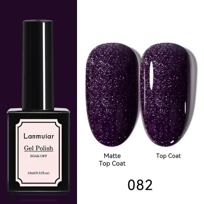 Women Fashion Color-Changing Glitter Polish Nail Art 48 Colors
