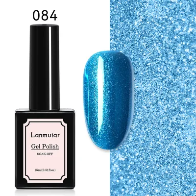 Women Fashion Color-Changing Glitter Polish Nail Art 48 Colors