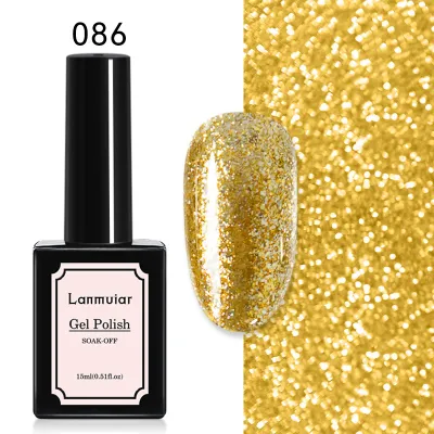 Women Fashion Color-Changing Glitter Polish Nail Art 48 Colors
