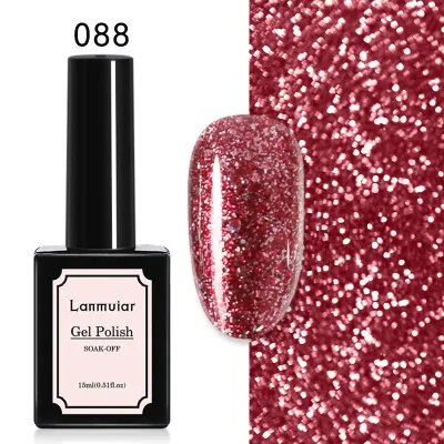 Women Fashion Color-Changing Glitter Polish Nail Art 48 Colors