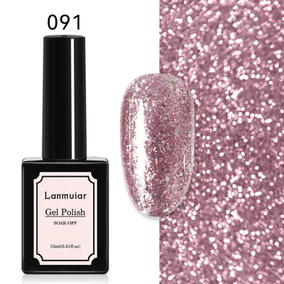Women Fashion Color-Changing Glitter Polish Nail Art 48 Colors