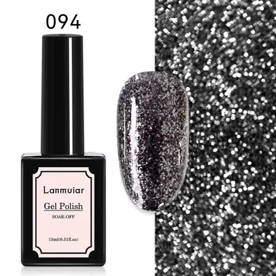 Women Fashion Color-Changing Glitter Polish Nail Art 48 Colors