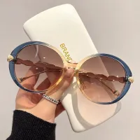 Women Fashion Big Frame Rhinestone Sunglasses