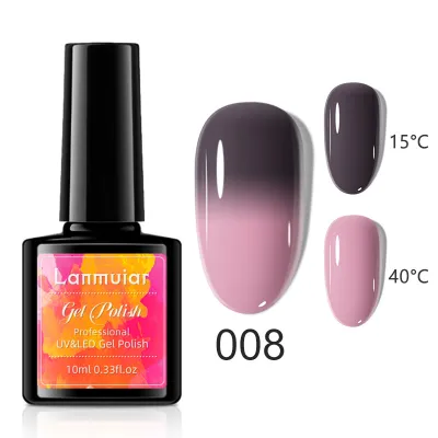 Women Fashion Gradient Glitter Sequins Nail Polish Gel 10ml