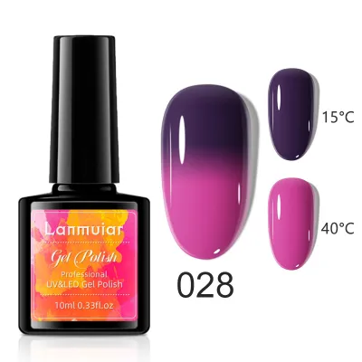 Women Fashion Gradient Glitter Sequins Nail Polish Gel 10ml