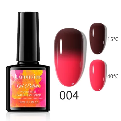 Women Fashion Gradient Glitter Sequins Nail Polish Gel 10ml
