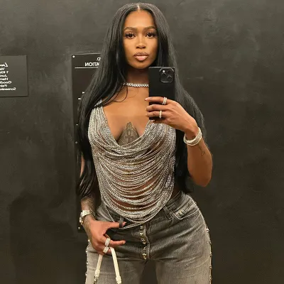 y2k Women Fashion Sexy Edgy Metal Chain Halter Neck Backless Hollow Small Vest