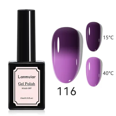 Women Fashion Cat Eye Nail Glue Color Changing Phototherapy Glue Solid Color Nail Art Polish 48 Colors