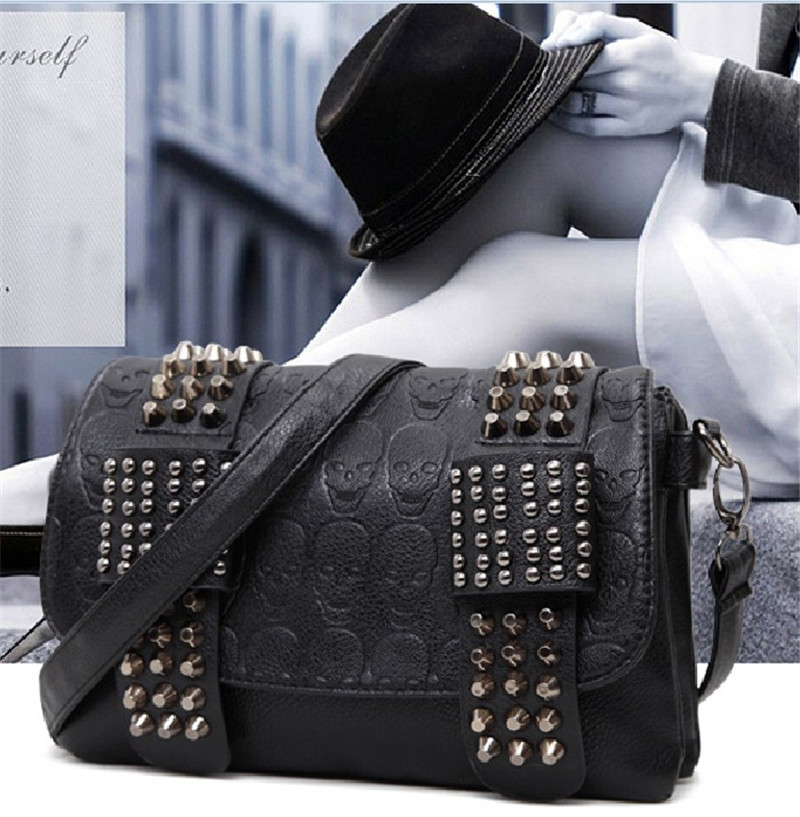 【Old Folk House】Studs Shoulder Bag Old Folk House】Studs Shoulder Bag