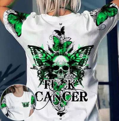 Halloween Women Gothic Skull Butterfly Graphic Printed Crewneck Short Sleeve T-Shirt