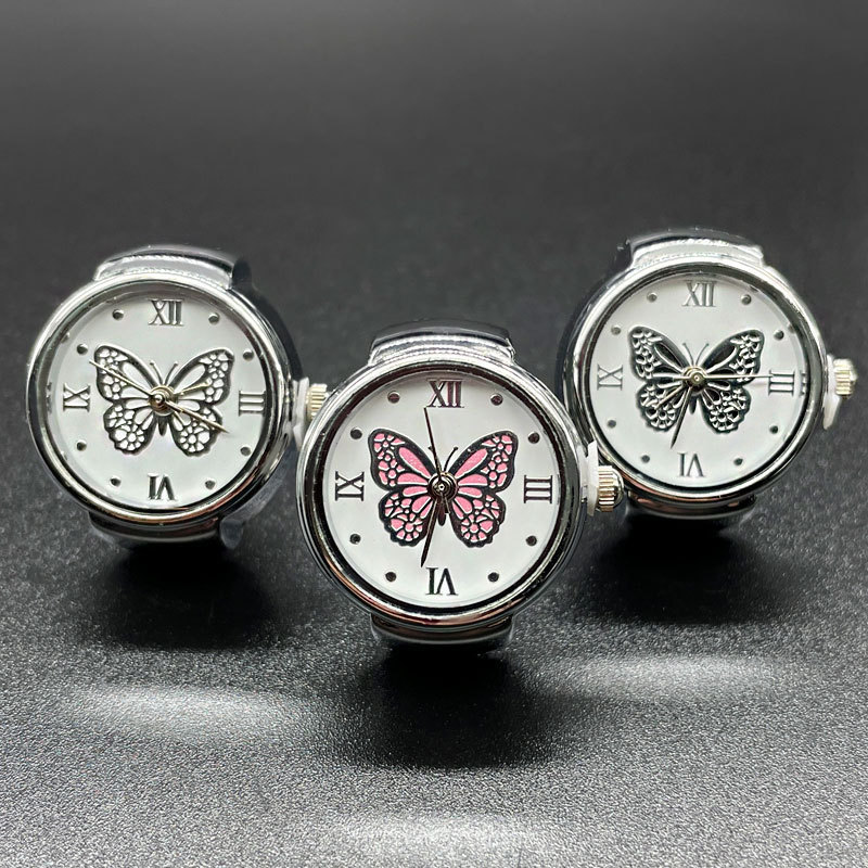 Wholesale Neutral Fashion Roman Numerals Butterfly Quartz Mini 