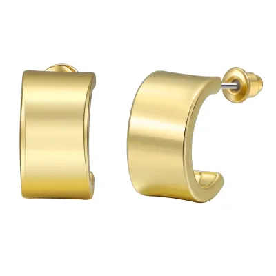 Fashion Simple Ccb Melon Seed Water Drop Women Stud Earrings
