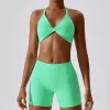 Bra Shorts Apple Green