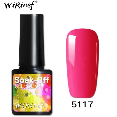 Women Fashion Multicolor Nail Art Light Therapy Gel Polish 8ml