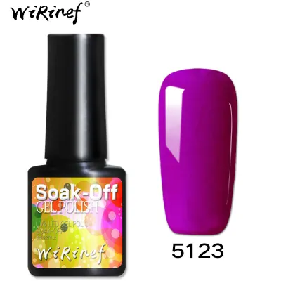 Women Fashion Multicolor Nail Art Light Therapy Gel Polish 8ml