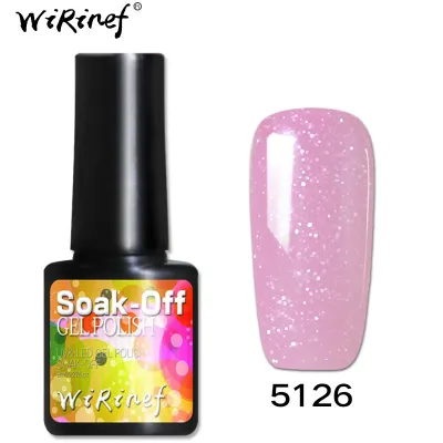 Women Fashion Multicolor Nail Art Light Therapy Gel Polish 8ml