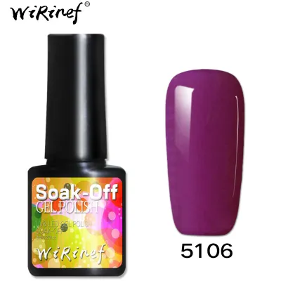 Women Fashion Multicolor Nail Art Light Therapy Gel Polish 8ml