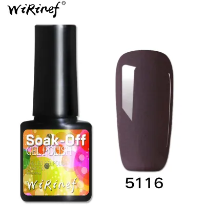 Women Fashion Multicolor Nail Art Light Therapy Gel Polish 8ml