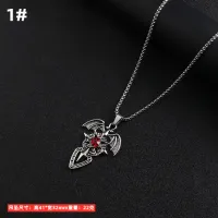 1# 70Cm Titanium Steel Chain