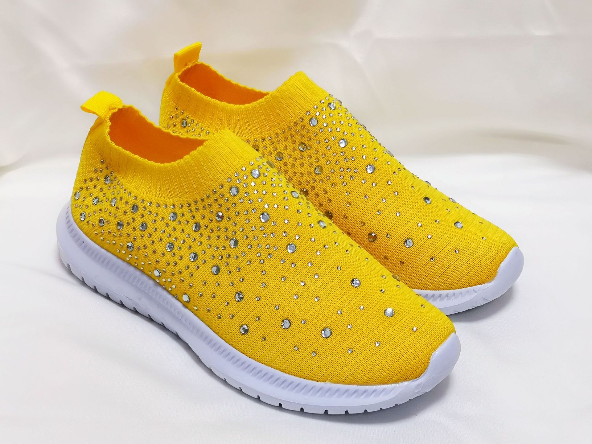 Wholesale Women Fashion Solid Color Plus Size Rhinestone