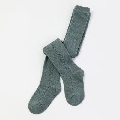 Kids Baby Toddler Girls Fashion Casual Cute Solid Color Knitted Cotton Leggings Pants
