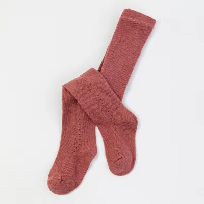 Kids Baby Toddler Girls Fashion Casual Cute Solid Color Knitted Cotton Leggings Pants