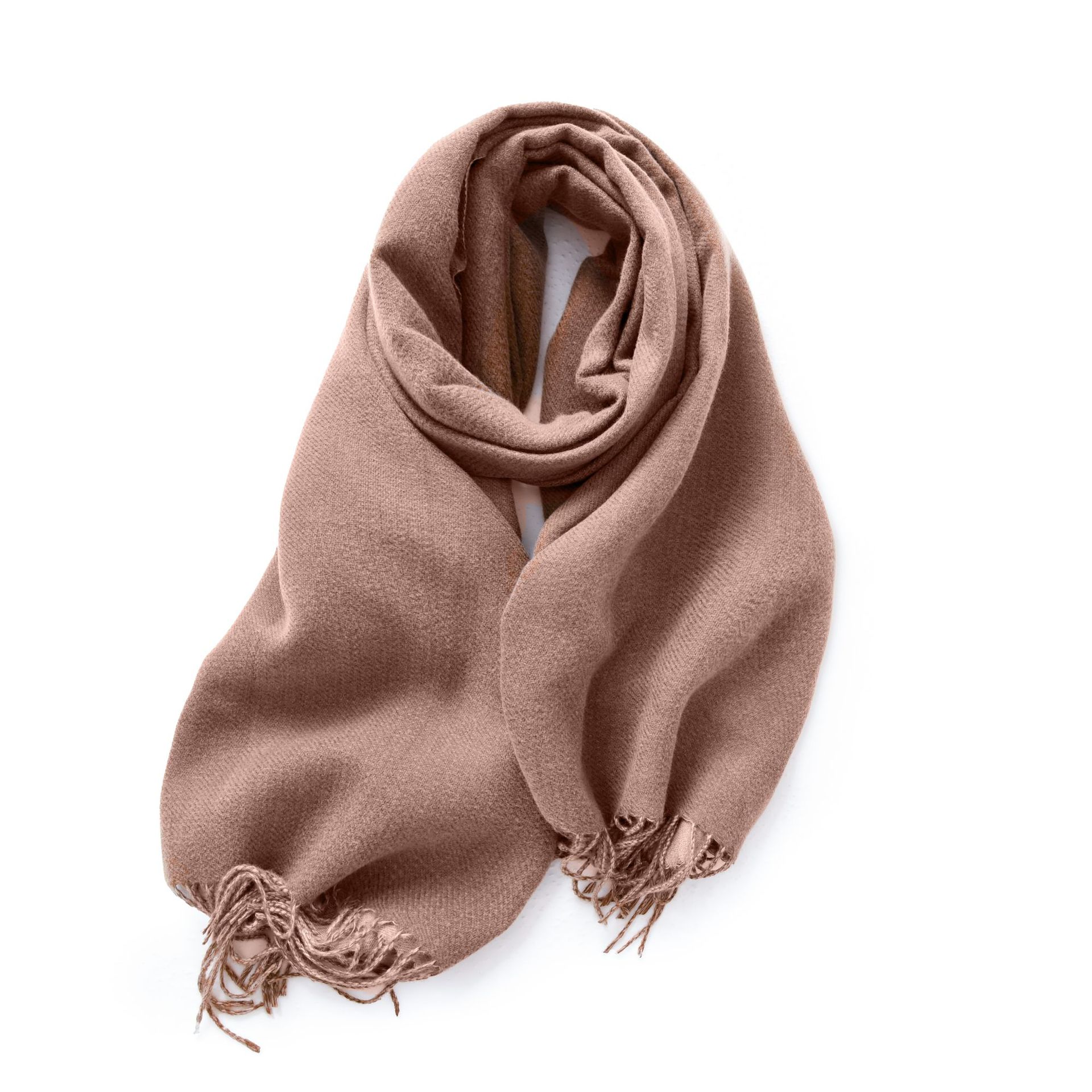 Wholesale Women Fashion Autumn And Winter Double-Sided Solid