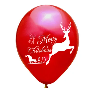 Fashion Christmas Cartoon Santa Elk Balloon Party Decoration