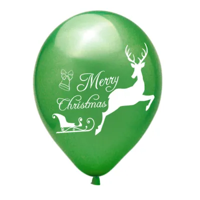 Fashion Christmas Cartoon Santa Elk Balloon Party Decoration
