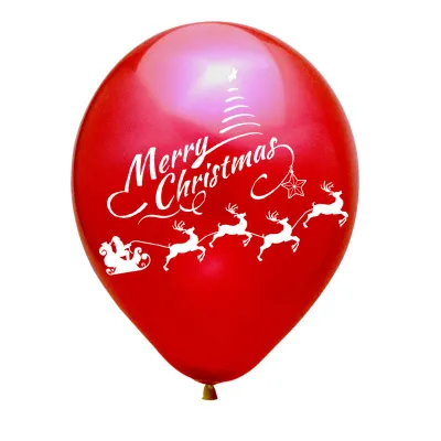 Fashion Christmas Cartoon Santa Elk Balloon Party Decoration