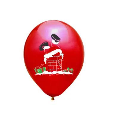 Fashion Christmas Cartoon Santa Elk Balloon Party Decoration
