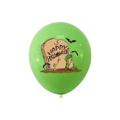 Fashion Halloween Theme Party Pumpkin Skull Candy Balloon Haunted House Bar Decorative Layout