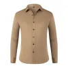 C3117 Khaki Long Sleeve