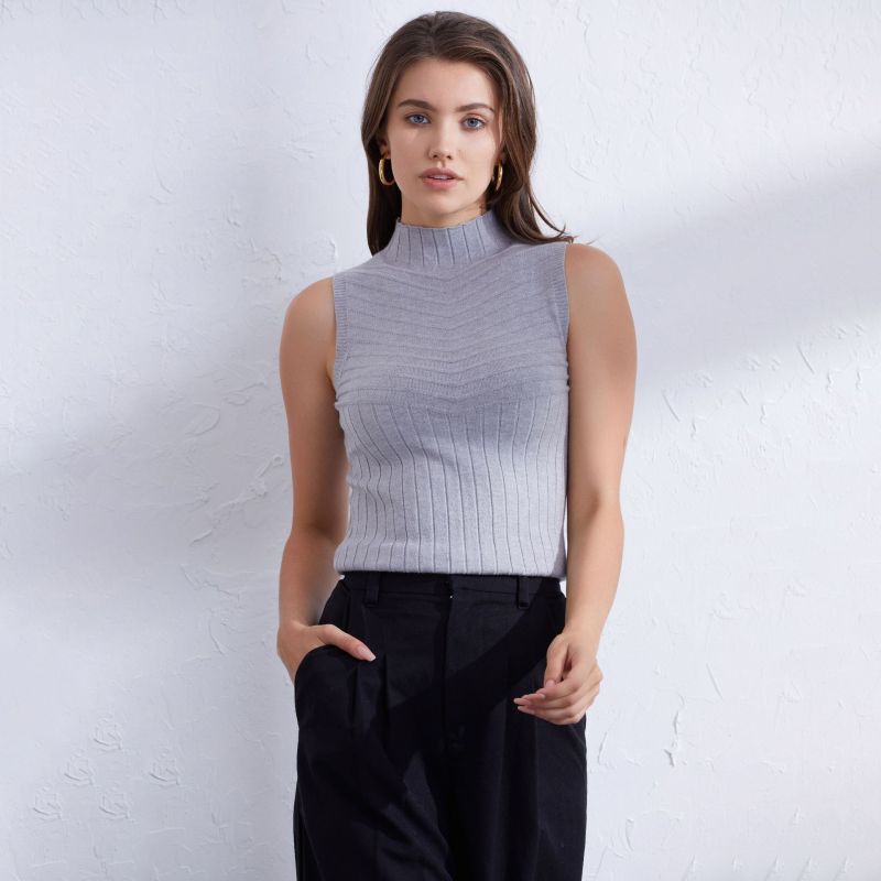 half turtleneck top