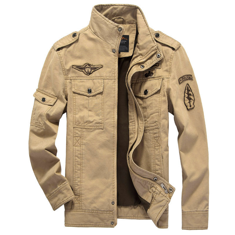 Wholesale Spring Autumn Men Fashion Casual Cargo Jacket Coat