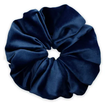 Autumn Winter Women Fashion Velvet Solid Color Large Intestine Hair Ring