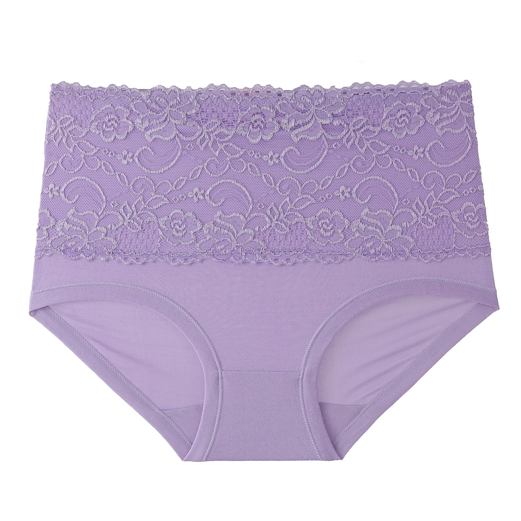 Women's High Cut Lace Bikini Underwear - Auden™ Plum Purple Xl
