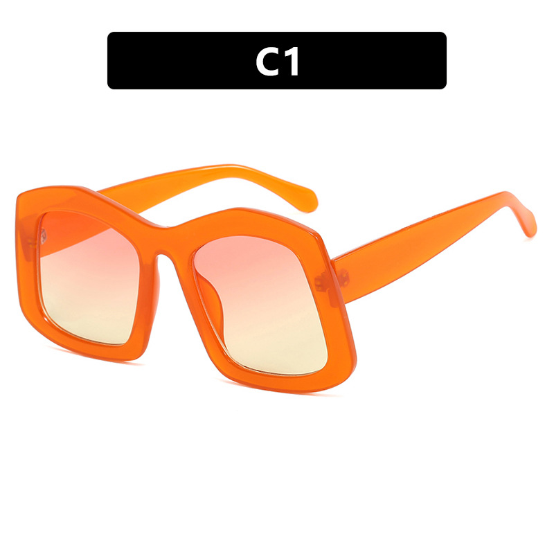 Wholesale Women Fashion Candy Color Large Frame Sunglasses Wholesale Women Fashion Candy Color Large Frame Sunglasses