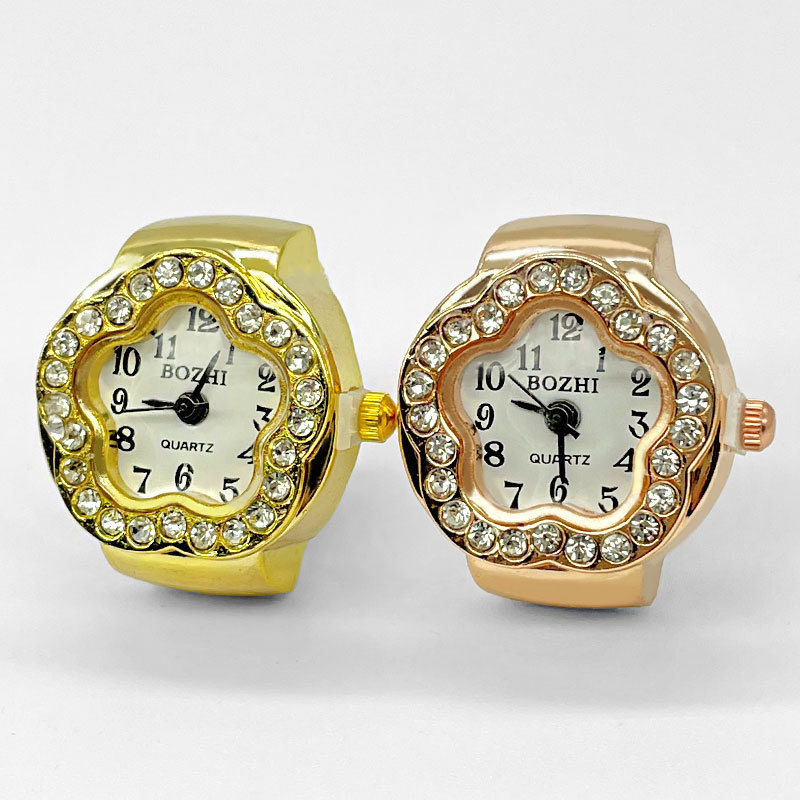 時計 Flower Flower Style Steel Quartz Wrist Watch For Women And Men By