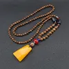 Imitation Beeswax Wood Bead Chain