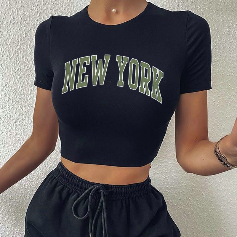 ★ ★ Women's Crop Short Sleeve T-Shirt 47B843G N 71VKe6EGFcL._UY1000_.jpg