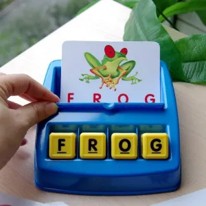 Children Fun English Words Early Education Learning Toys Intellectual Development Paper Reading Class